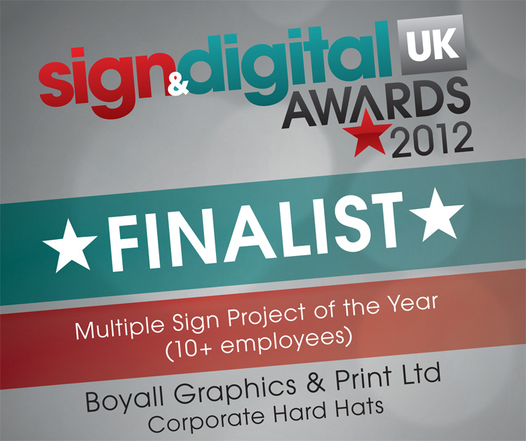 sign digital 2012 award boyall graphics