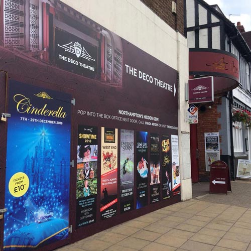 dibond advertising printed sheets